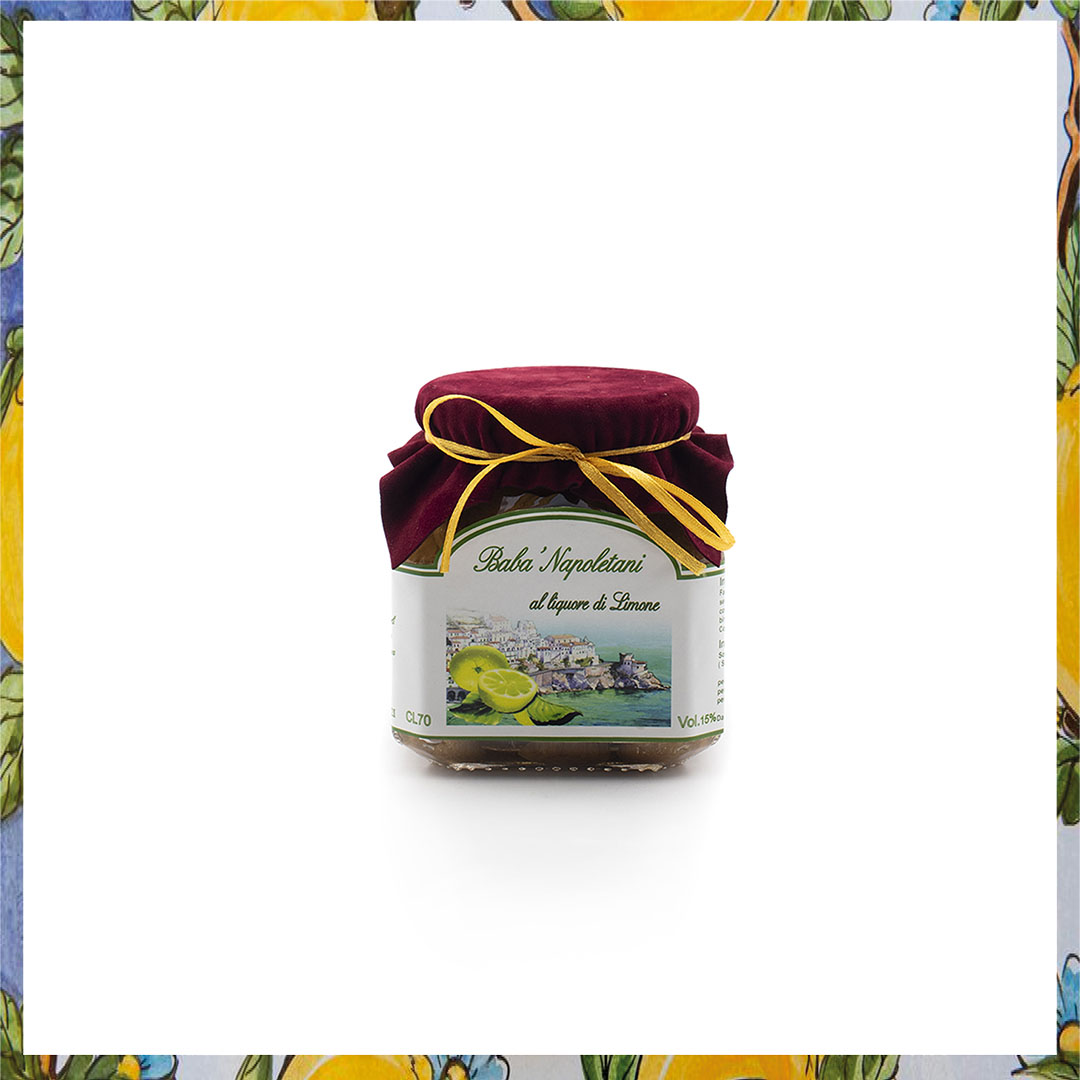Baba al limone piccolo_Liquorificio dello Smeraldo Baba al limone piccolo_Liquorificio dello Smeraldo
