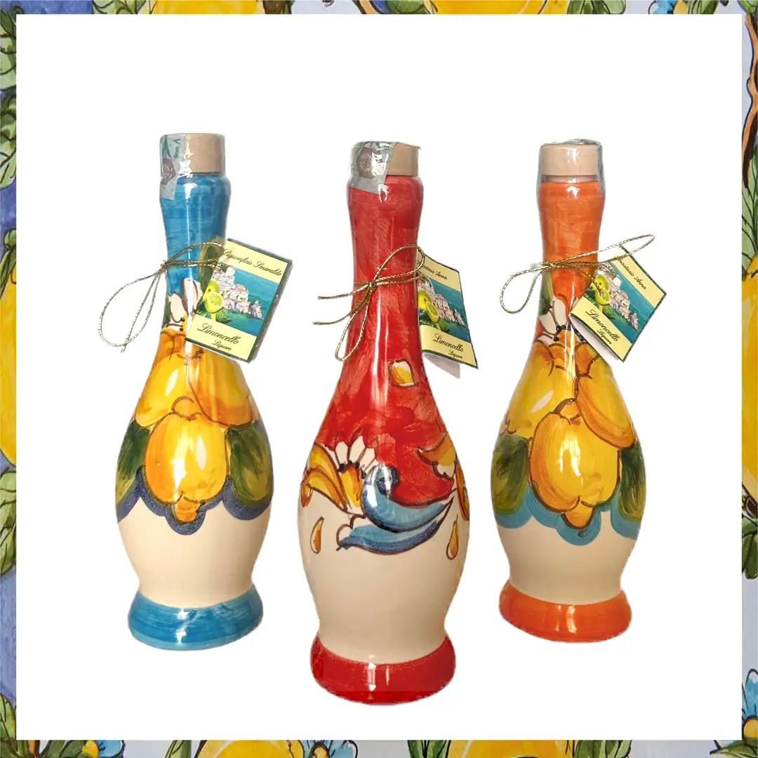 3 bottiglie ceramica_Liquorificio-dello-Smeraldo copia